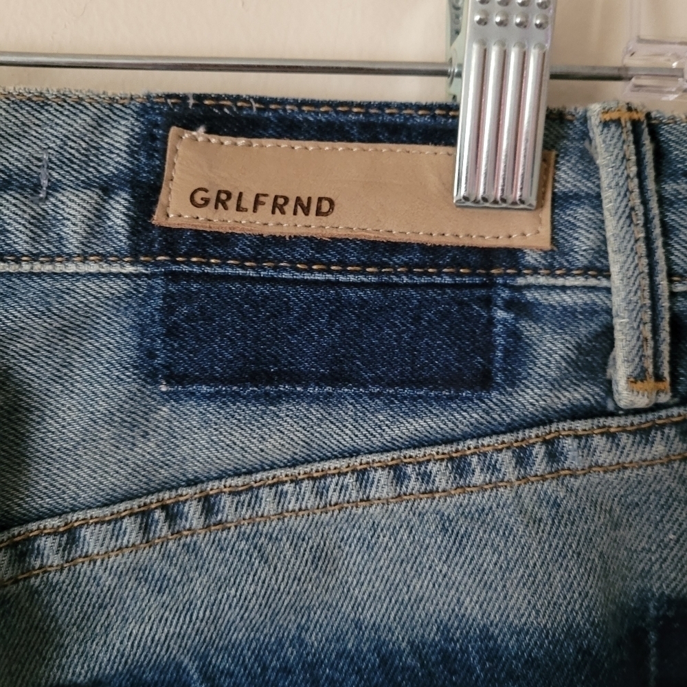 GRLFRND Karolina High-Rise Skinny Jean in Whole Lotta Love Size 24 - Picture 9 of 14